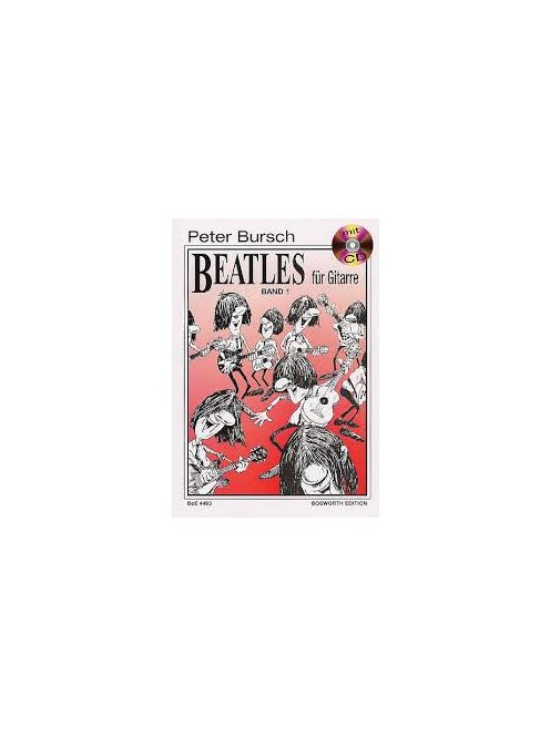 THE BEATLES: Beatles Fur Gitarre: Volume 1 - CD melléklettel!