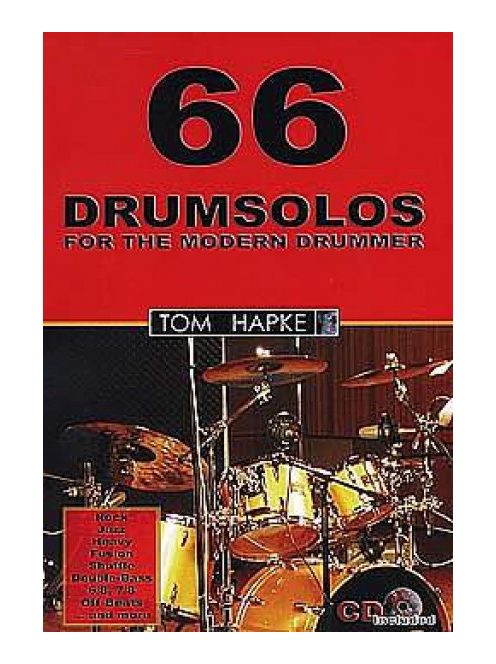 66 Drumsolos For The Modern Drummer-Tom Hapke