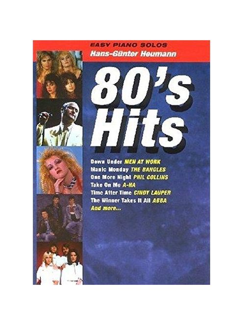 Easy Piano Solos-80'Hits