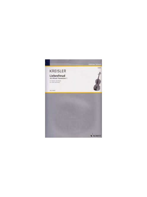 Fritz Kreisler:  Liebesfreud Alt-Wiener Tanzweisen 1