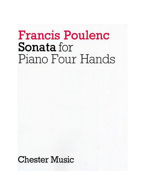Francis Poulenc: Sonata for Piano Four Hands