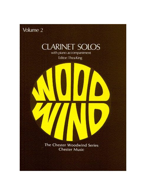 Clarinet Solos Volume 2-zongorakísérettel