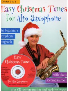 Easy Christmas Tunes For Alto Saxophone- CD melléklettel