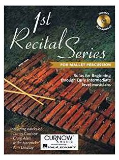   1st Recital Series - For Mallet Percussion-Incl.Play-Along CD