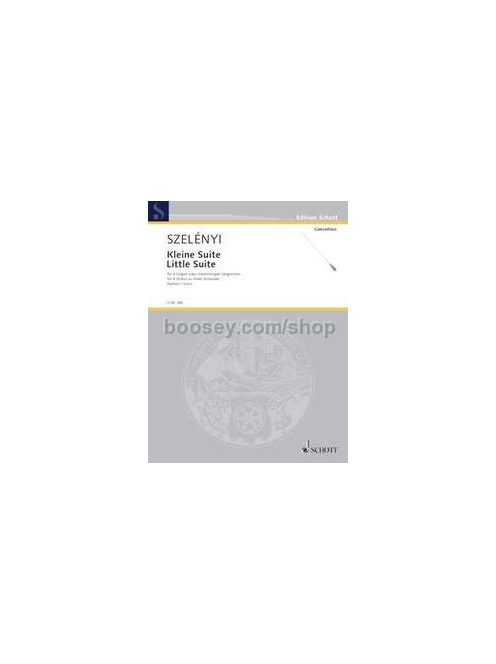Szelényi istván:  Little Suite - 4 hegedűre-partitúra és szólamok