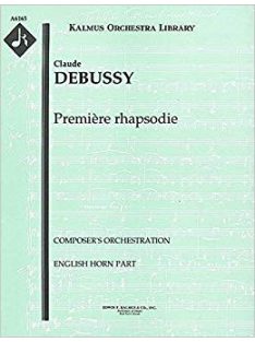 Claude Debussy: Rhapsodye - zongorára