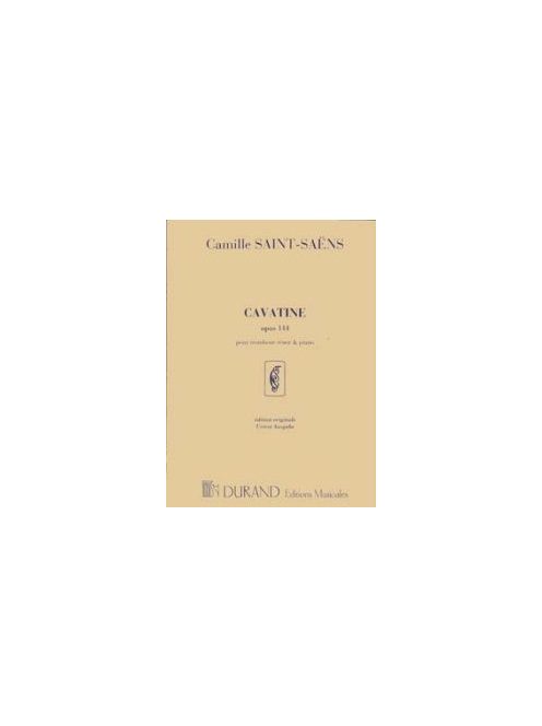 Camille Saint-Saens:  CAVATINE op.144  (tenor harsonára)