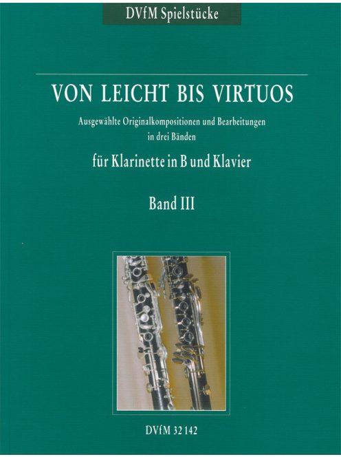Koch: Von leicht bis virtuos für klarinet III.