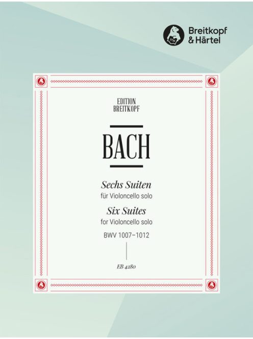 Bach, Johann Sebastian: 6 Suites BWV 1007-1012