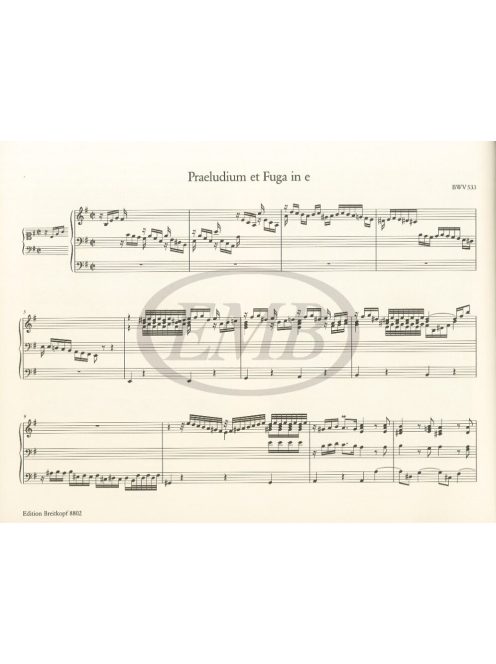 Bach, Johann Sebastian: Complete Organ Works - Urtext 2