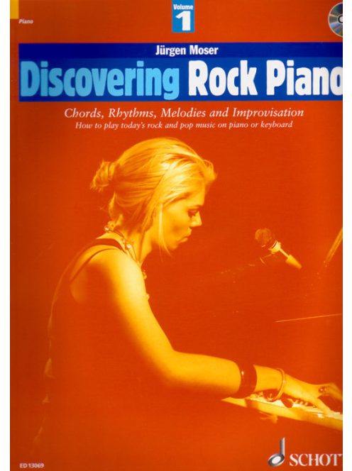 Jürgen Moser:  Discoverin Rock Piano-CD melléklettel