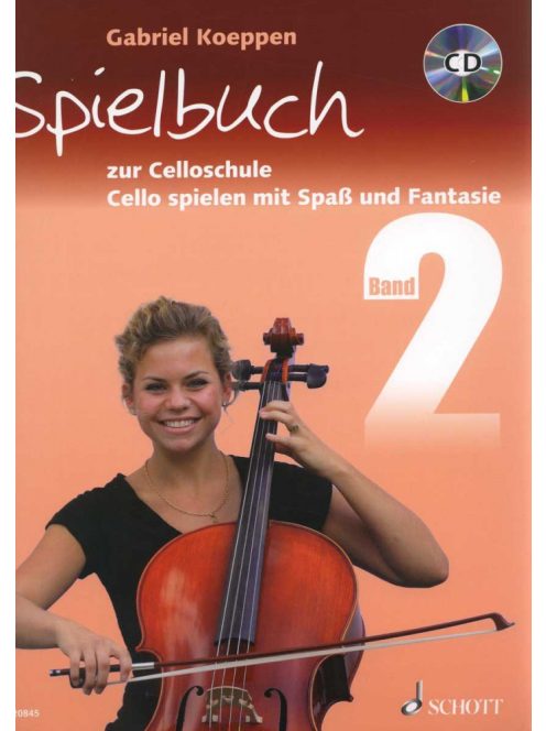 Gabriel Koeppen: Spielbuch zur Celloschule Band 2-Cello spielen mit Spas und Fantasie mit CD
