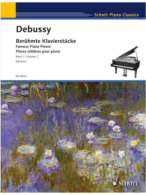 Claude Debussy: Famouse Piano Pieces 1.