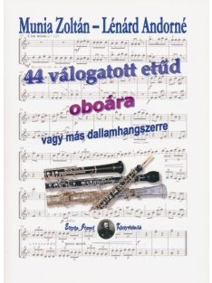   Munia Zoltán: 44 válogatott etűd oboára vagy más dallamhangszerre