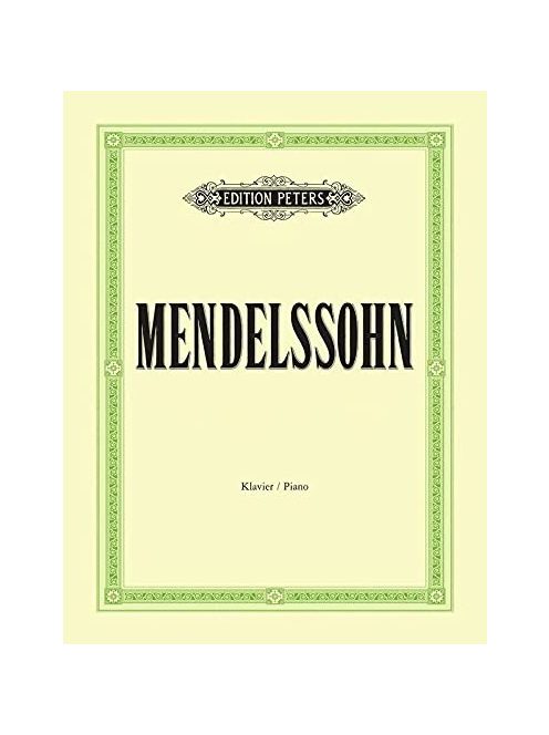Felix Mendelssohn-Batholdy:  Variations Serieuses in D minor op.54