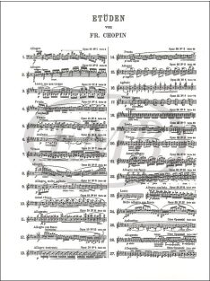 Chopin, Frédéric: Etüden
