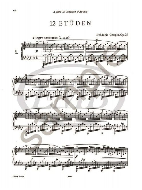 Chopin, Frédéric: Etüden