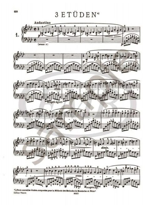 Chopin, Frédéric: Etüden