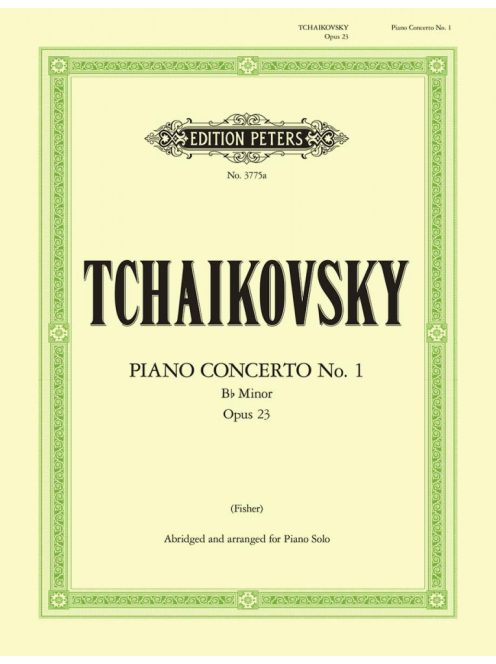 Pyotr IlyichTchaikovsky:  Piano Concerto No.1