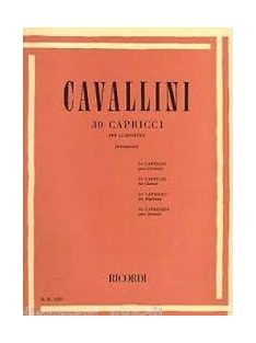 Cavallini, Ernesto: 30 Capricci per clarinetto