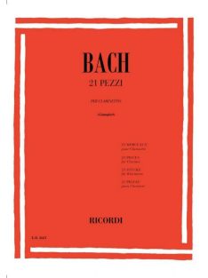 Bach: 21 Pezzi - per Clarinetto
