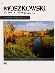 Moszkowski 20 Short Studies:  Opus 91 for the Piano