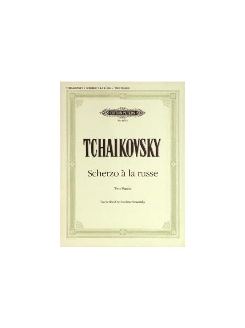 Pyotr Ilyich Tschaikowsky:  Scherzo á la Russe et Impromptu op.1 (eredeti változat)