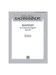   Sergey Vasilyevich Rachmaninov:  Rhapsody on a Theme by Paganini Op.43