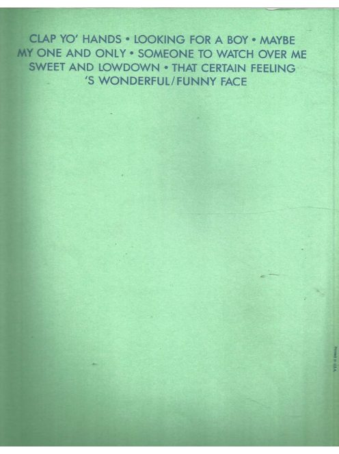Georg Gershwin:  Gershwin's Improvisations-piano 0769208916