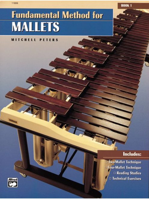Mitchell Peters:  Fundamental Method for Mallets Book 1 F.11806
