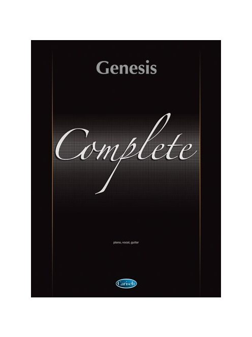Genesis:  Genesis Complete-piano-vocal-guitar (CARML2561)