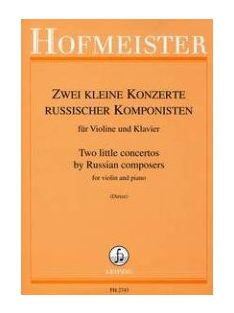   Komarowski, Anatoli, Baklanowa, Natalja: Zwei kleine Konzerte russischer Komponisten