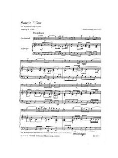 Willem de Fesch:  Sonate F-Dur