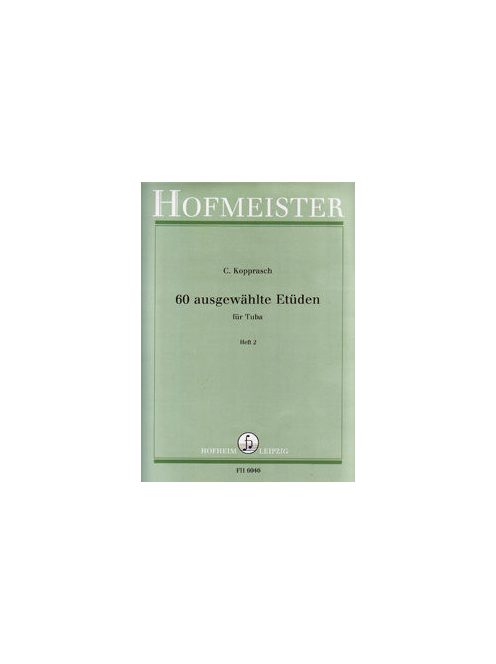 C.Kopprasch:  60 Selected Studie for Tuba 2