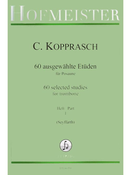 C.Kopprasch:  60 Selected Studies for Trombone 1
