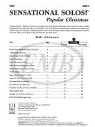 Sensational Solos - Popular Christmas