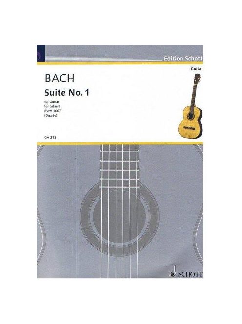 J.S.Bach: Suite Nr. 1 für Violoncello BWV-Transkription für Gitarre