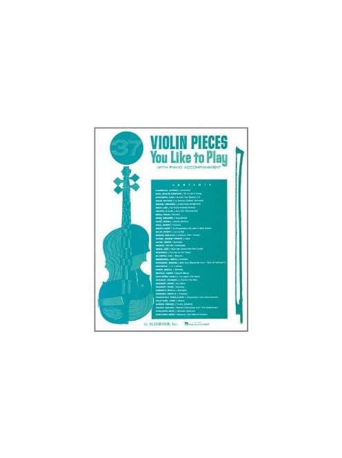 37 Violin Pieces You Like to Play