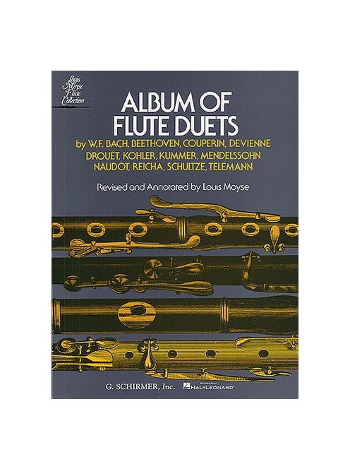 Album of Flute Duets-Abbotated and Revised by Louis Moyse