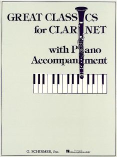 Great Classics for Clarinet with Piano Accompaniment