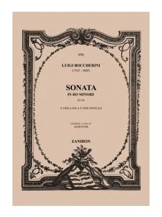 Boccerini: Sonata in do Minore G.18-vonós duó