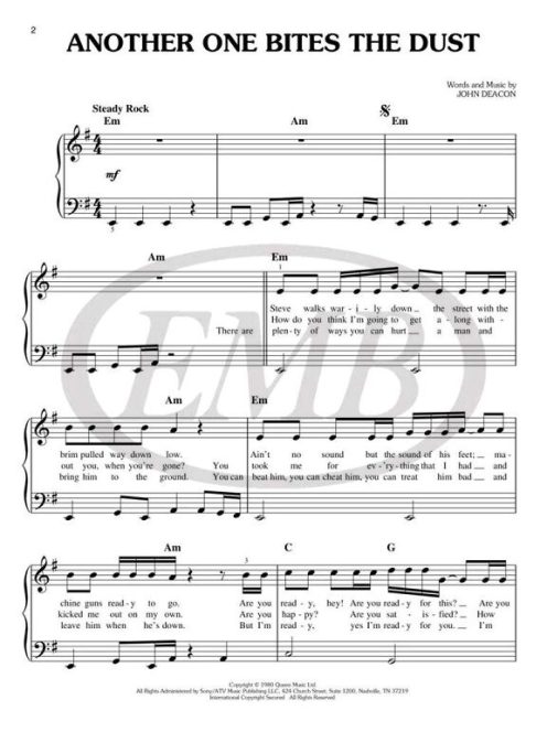 Easy Piano Collection - QUEEN