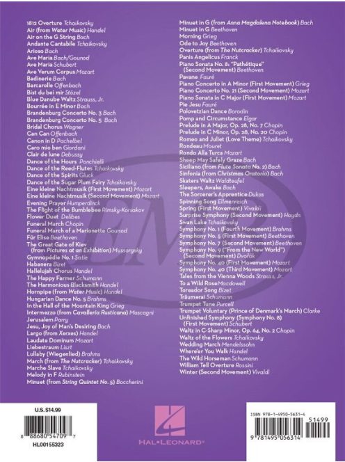 101 Classical Themes for Violin