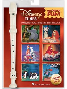   Recorder FUN! - Disney Tunes - Songbook With Easy Instructions&Fingering Chart