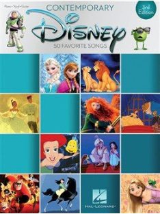   Contemporary DISNEY 3rd Edition-50 Favorites Songs-Piano-Vocal-Guitar