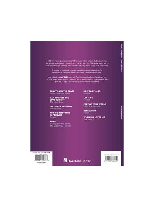 Disney Songs For Female Singers