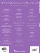 SIMPLE CLASSICAL PIANO 50 népszerű zongoradarab