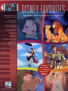   1 Piano, 4 Hands-Disney Favorites, Featuring 8 Greaat Duets with a Play-Along CD - Volume 5