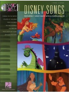   1 Piano 4 Hands- Disney Songs, Featuring 7 Great Dutes With a Play Along CD Vol.6