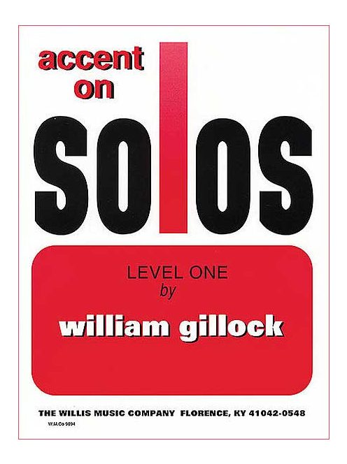 Gillock, William: Accent On Solos Level One